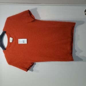 Kate Spade short sleeve sweater Size L NWT